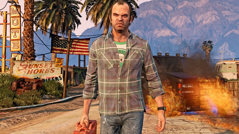 13 лет спустя GTA V пробежала в браузере, но исчезла почти мгновенно