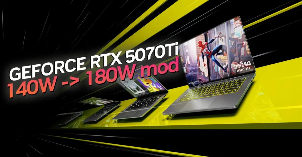 NvpwrControl: как поднять пределы мощности ноутбуков с GeForce RTX 50 и ускорить игры