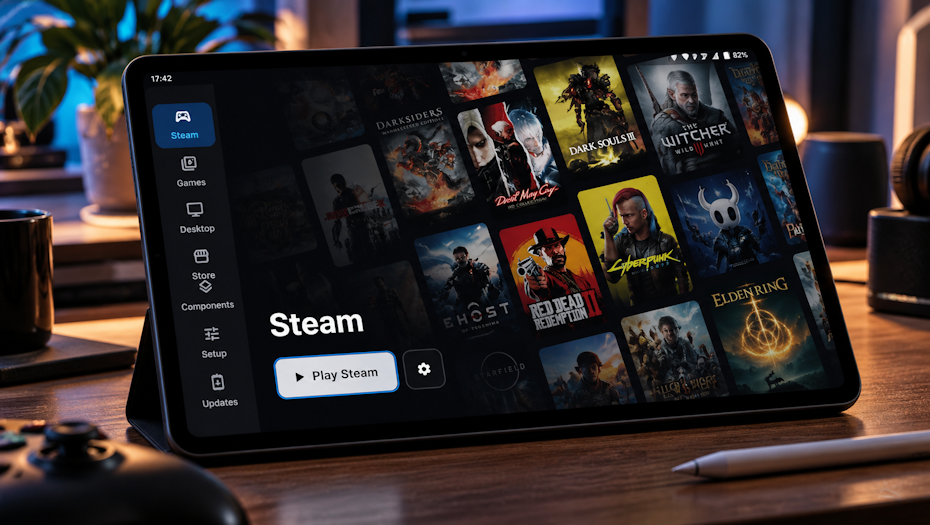DroidDeck: превратите Android‑устройство в портативный Steam‑Deck